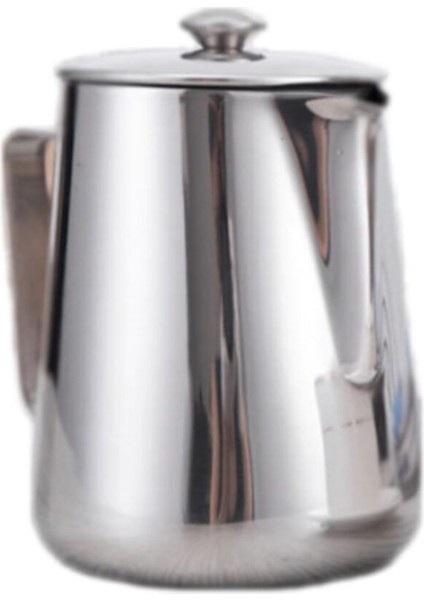 Paslanmaz Çelik Kahve Süt Potu, Kapaklı, 1500 Ml, Gri Renkli, Şık ve Dayanıklı Tasarım fiyatları