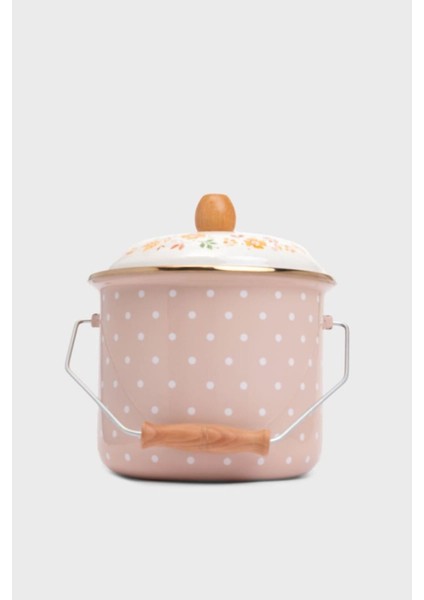 Pembe Emaye Bakraç 18 Cm, Şık ve Dayanıklı Ev Aksesuarı fiyatları