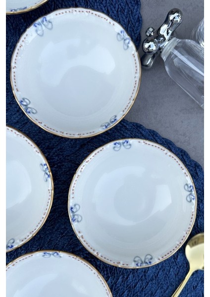 Bej Porselen Çorba Kasesi Seti 6 Kişilik 14 cm Sunum ve Servis Takımı fiyatları