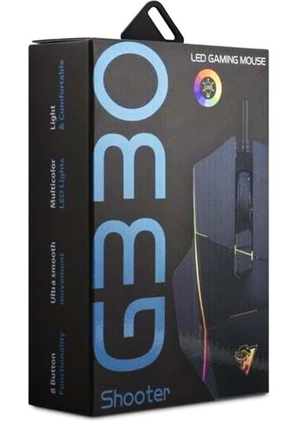 Shooter G330 Rgb Oyuncu Mouse fiyatları