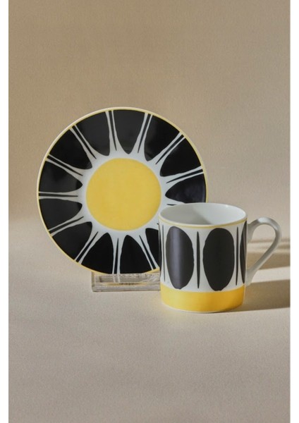 Şık 6'lı Kahve Fincan Seti, 80 Ml, Modern Tasarım, Ev ve Ofis Kullanımı Için Ideal fiyatları