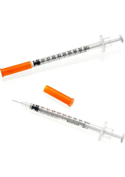 0.5 ml 0.5 cc İnce Enjektor İğnesi 100 Adet fiyatları