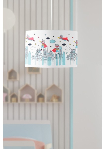 Renkli Çocuk Odası Sarkıt Avize, Eğlenceli ve Şık Tasarım