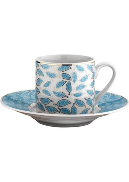 Şık ve Zarif Desenli Kahve Fincanı Takımı, Beyaz Renkli, Şık Tasarım fiyatları