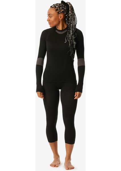 Wedze Kadın Üst Kayak Termal Içliği - Pembe/siyah - BL500 Soft modelleri