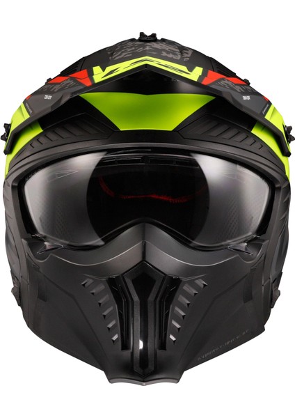 Drıfter Devor Mat Siyah-Neon Sarı Kask fırsatları