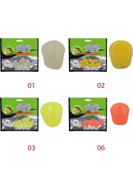 3500 Pop Corn Aromalı 1cm 1,9gr Mısır Silikon Yem fiyatları