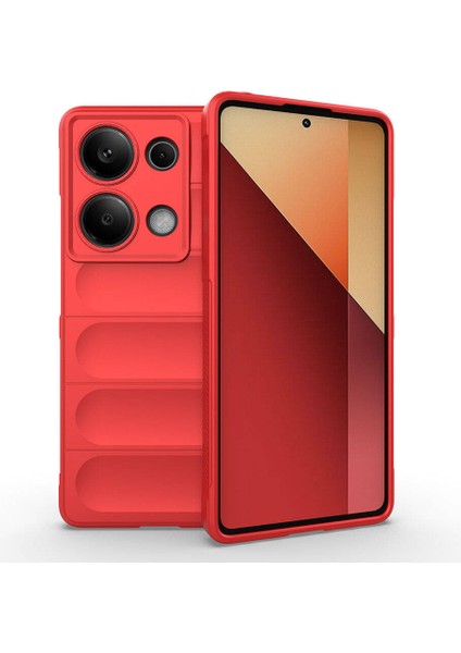 Reptick Serisi Xiaomi Redmi Note 13 Pro 4g Kırmızı Kapak