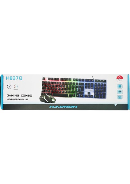 H837Q Rgb Oyuncu Klavye + Mouse fırsatları