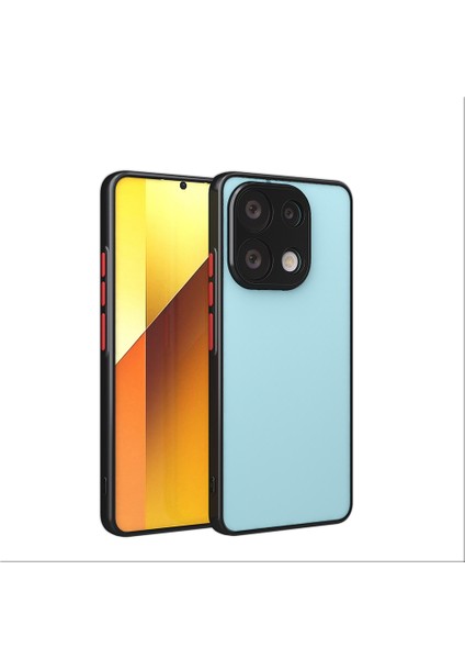 Hod Serisi Xiaomi Redmi Note 13 4g Siyah Kapak
