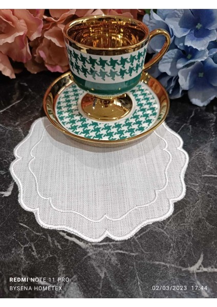 Ekru Renkli Kokteyl ve Kahve Yanı Sunum Peçetesi, 6'lı Paket fiyatları