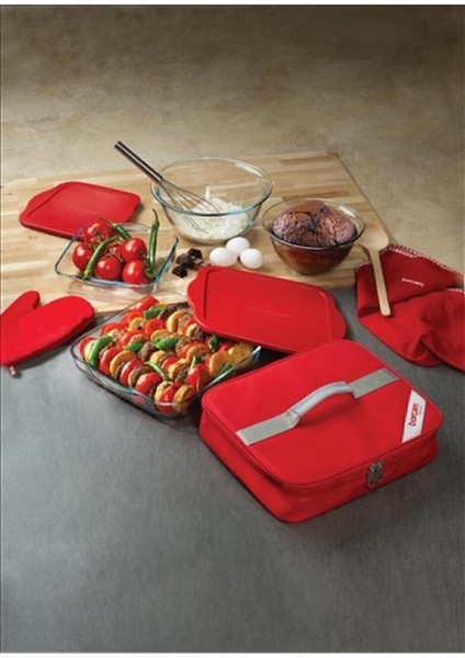 Termal Çantalı Fırın Tepsisi Beyaz, Dayanıklı ve Pratik Kullanım Için Ideal