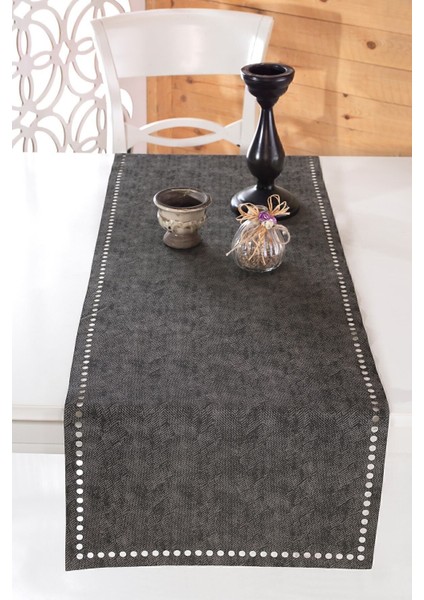 Antrasit Runner Amerikan Servis Masa Örtüsü 40X140 Cm, Şık ve Dayanıklı Tasarım fiyatları