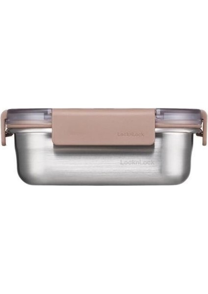 Paslanmaz Çelik Dörtgen Fırın ve Saklama Kabı, Kilitli, 310L, Kahverengi fiyatları