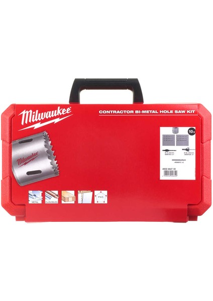 Bi-Metal 10 Parça Panç Delik Açma Seti - 4932464719