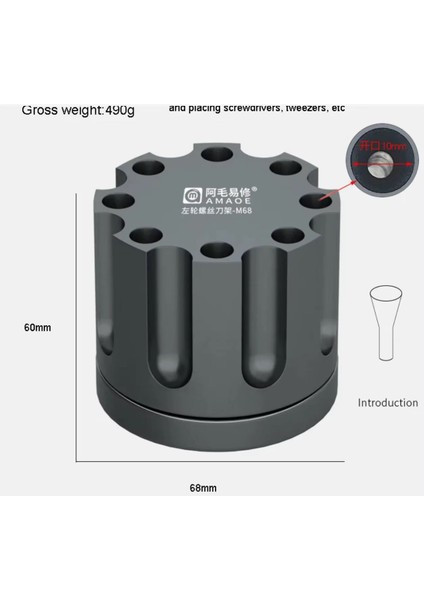 Amaoe M68 Tornavida ve Cımbız Standı modelleri