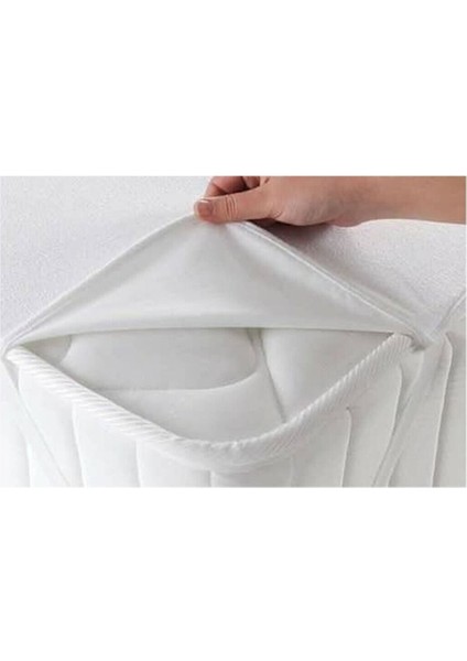 Çift Kişilik 180X200 Sıvı Geçirmez Alez, Gri Renk