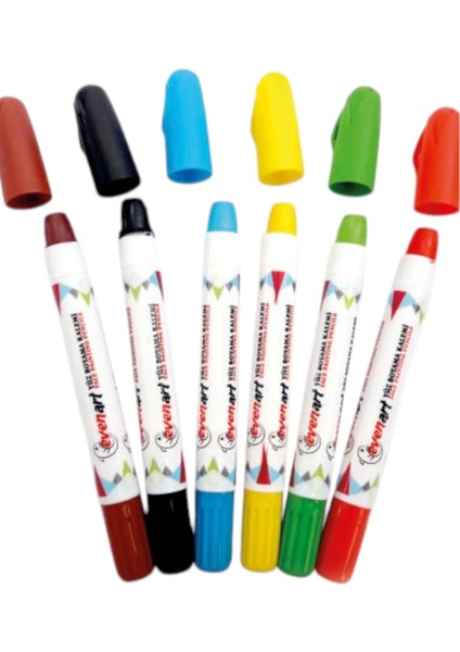 Yüz Boyama Kalemi 6 Renk