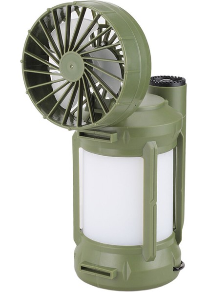 Solar Güneş Enerjili Fanlı Kamp Lambası 600LMN Yürüyüş Doğa Hayatta Kalma Acil Durum 2 In 1 Işıldak indirimleri