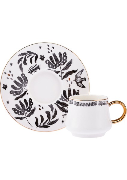 Beyaz 2 Kişilik Kahve Fincan Takımı, Şık ve Kullanışlı Tasarım fiyatları