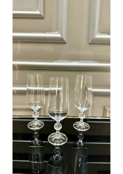 180 ml Kristal Ayaklı Sade Su ve Kahve Bardağı Beyaz Renk modelleri