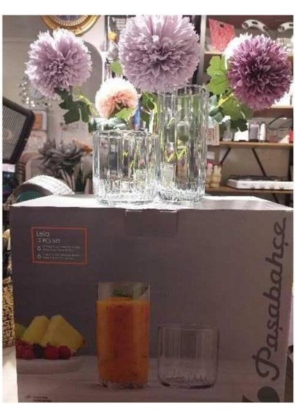 Turuncu 12 Parça Su ve Meşrubat Bardak Takımı, Şık ve Kullanışlı Set fiyatları