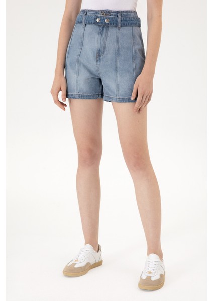 Kadın Açık Mavi Şort (Jean) 50304336-DN0021 fiyatları