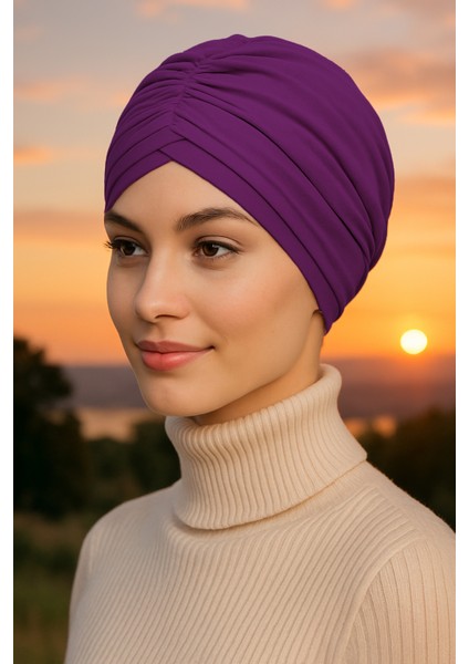 3 Bantlı Bone / Havuz Bonesi / Sosyete Bonesi