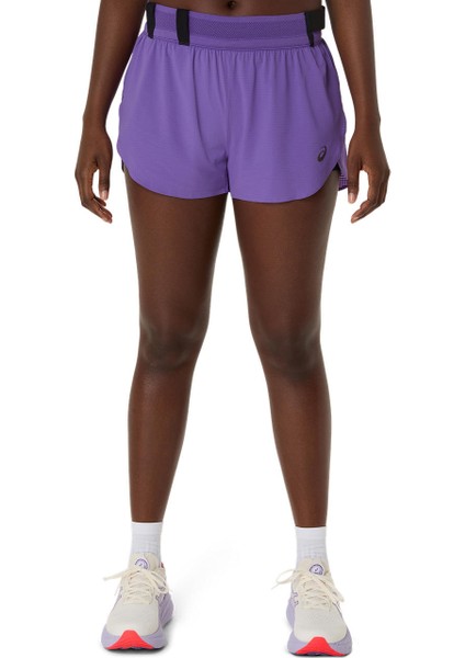 Metarun Split Short Kadın Mor Şort 2012C858-500