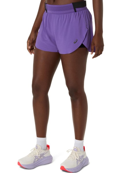 Metarun Split Short Kadın Mor Şort 2012C858-500 fiyatları