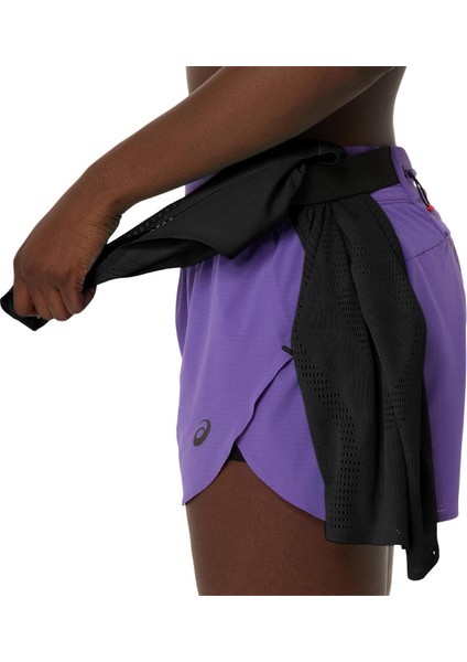 Metarun Split Short Kadın Mor Şort 2012C858-500 indirimleri