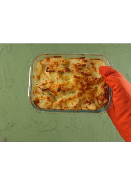 Turuncu Büyük Boy Köşeli Kek Kalıbı, 1520 Ml, Broart Airfryer Uyumlu fiyatları