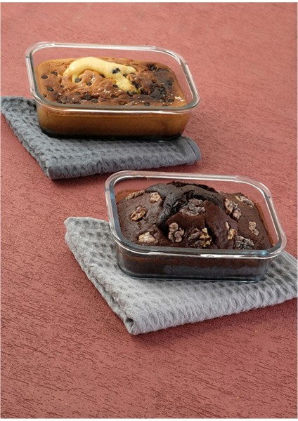 Turuncu Büyük Boy Köşeli Kek Kalıbı, 1520 Ml, Broart Airfryer Uyumlu modelleri