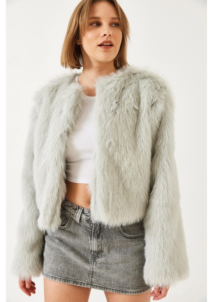 Kadın Suni Kürkllü Astarlı Mont fiyatları