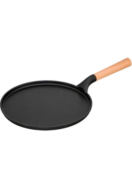 28 cm Döküm Krep Tava, Dayanıklı ve Şık Tasarım, Yüksek Isı ile Mükemmel Pişirme Sağlar