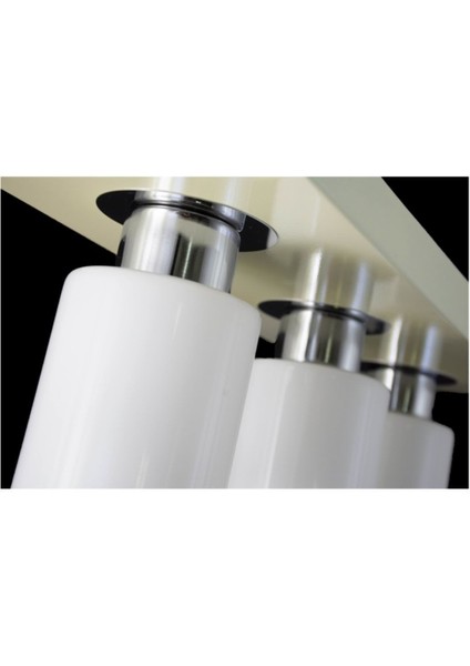 Şık Üçlü Modern Spor Model Dikdörtgen Krem Tepsi ve Avize Takımı indirimleri