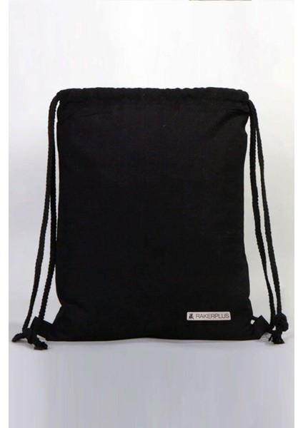 Siyah 35X40 cm Unisex Ham Bez Büzgülü Sırt Ayakkabı Çantası fiyatları