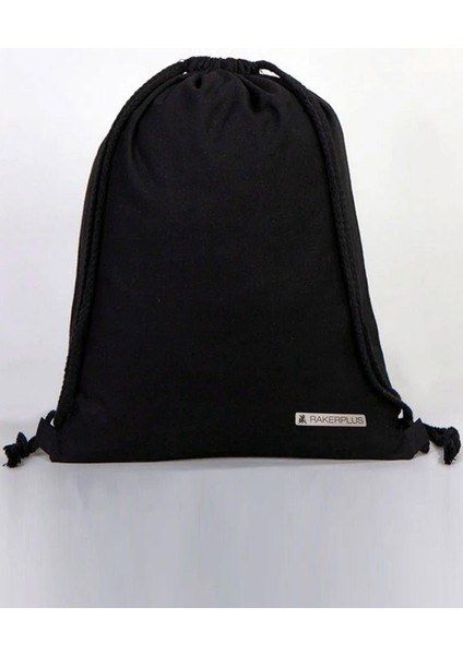 Siyah 35X40 cm Unisex Ham Bez Büzgülü Sırt Ayakkabı Çantası modelleri