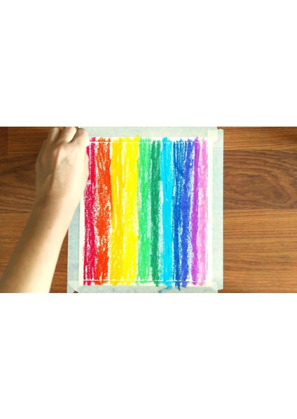 Pastel Boya 24 Renk Plastik Kutuda Parlak Renkler ile Yaratıcı Boyama Deneyimi modelleri