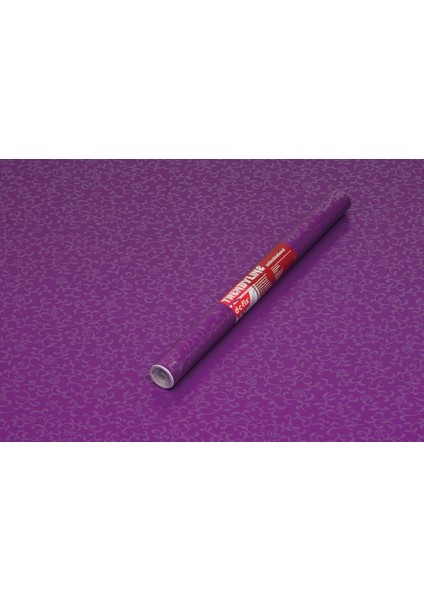 143-1004 Kendinden Yapışkanlı Mor Sarmaşık Desen Folyo ( 45 cm x 1,5 mt ) modelleri