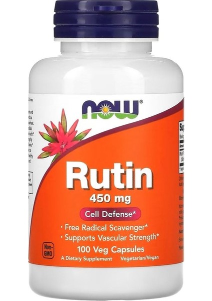 Rutin 450 mg 100 Veg Capsules