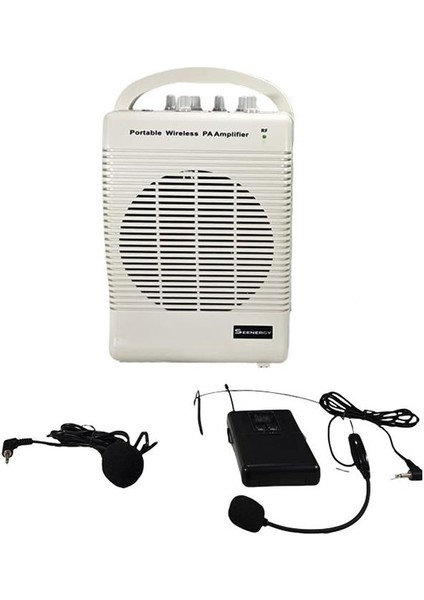 Se 200Y Yaka Mikrofonlu Taşınabilir Şarjlı Mevlüt Anfisi