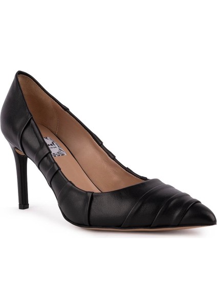 Hakiki Deri Günlük Rahat Klasik Ayakkabı Siyah 8690 fiyatları