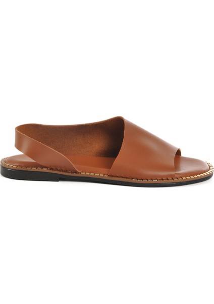 Taba Kadın Düz Sandalet
