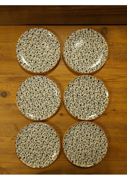 Renkli 6'lı Tatlı Tabağı Seti, 21 Cm, Şık ve Kullanışlı Tasarım indirimleri