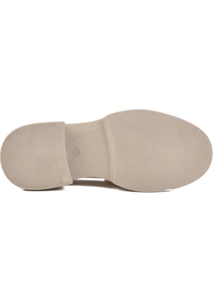 Krem Kadın Loafer Ayakkabı indirimleri