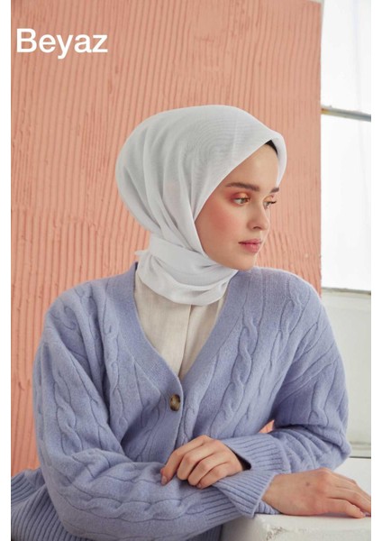 Düz Pamuk Eşarp