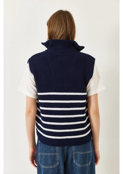 Kadın Fermuarlı Selanik Örgü Triko Süveter indirimleri