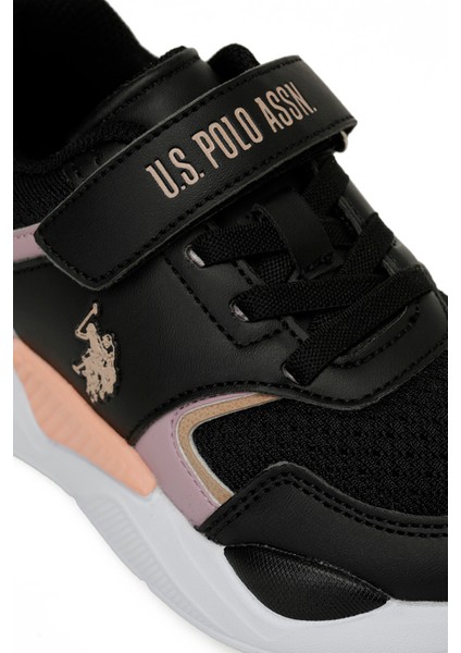 Termınal Jr 5pr Siyah Kız Çocuk Spor Ayakkabı