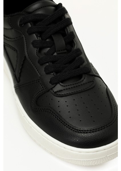 25K-2076 5pr Siyah Kadın Sneaker